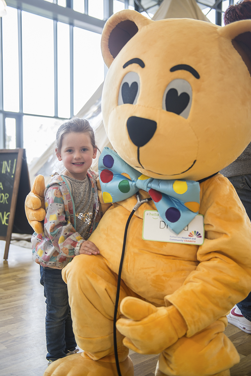 Rotherham mayor unveils un-bear-leavable new charity mascot - NHS ...