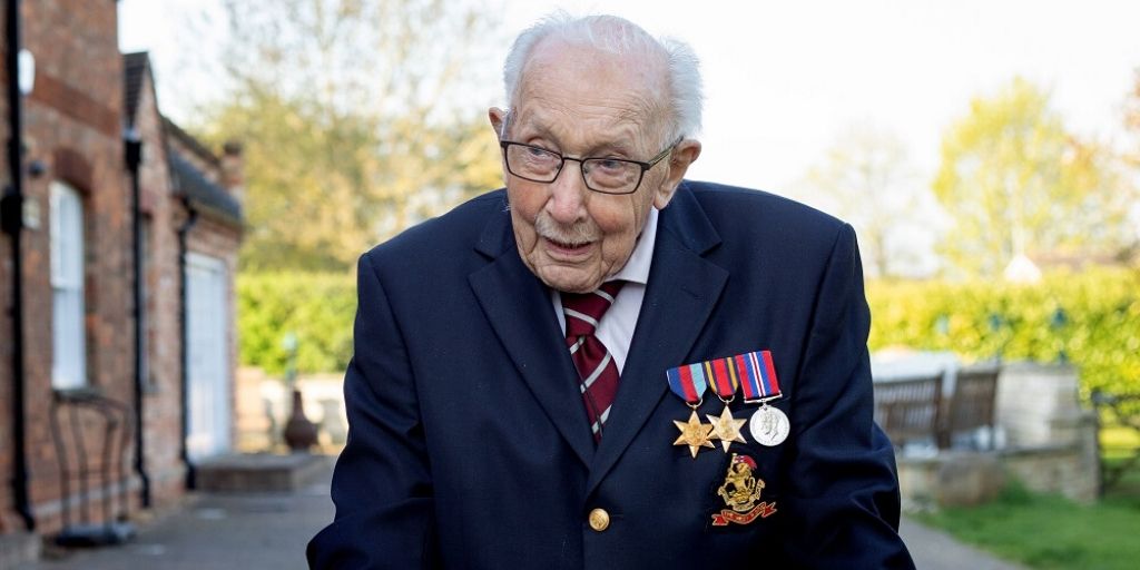 Happy 100th birthday Captain Tom Moore