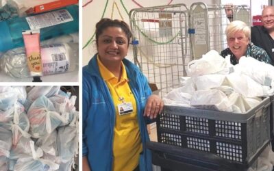 Hospital trust charity distributes wellbeing packs funded by Appeal to more than 7,000 staff