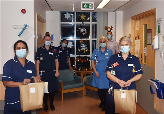 NHS Charity Together funds help spread festive cheer