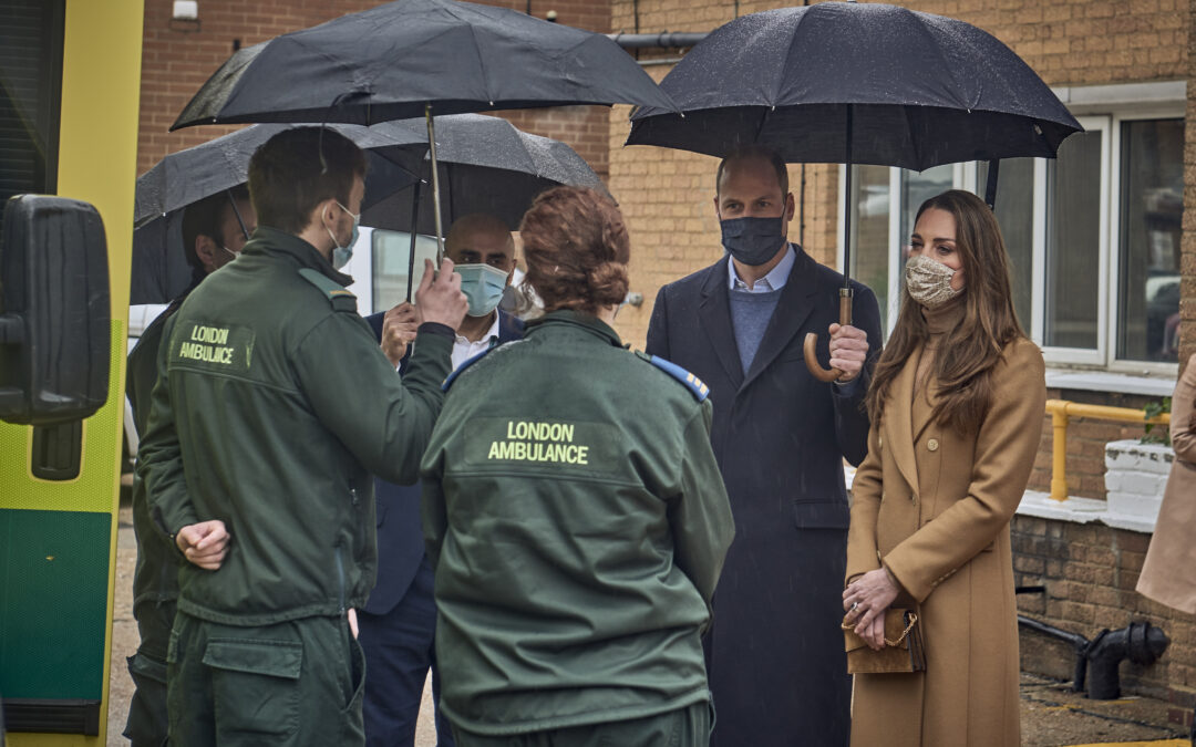Royal patrons visit London ambulance service projects funded by NHS Charities Together