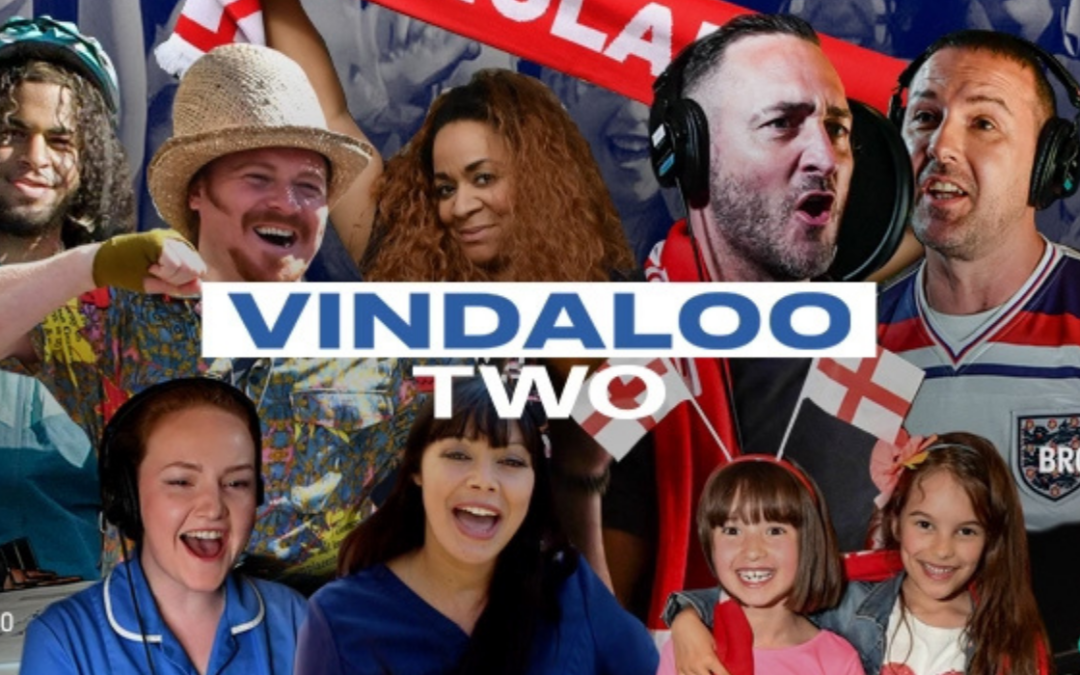 Host of celebrities release Euros 2020 song Vindaloo Two to support NHS Charities Together