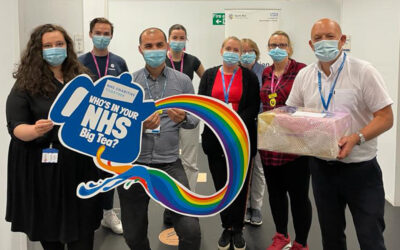 Thousands of community groups, individuals and businesses join NHS charities in supporting the NHS Big Tea to celebrate the NHS’s birthday today