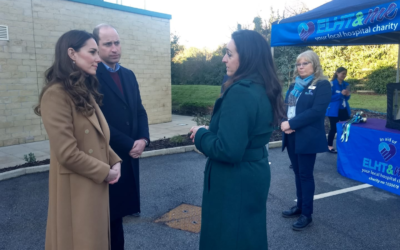 The Duke and Duchess of Cambridge give morale boost to NHS staff in East Lancashire