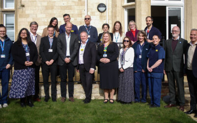 Covid-19 Urgent Appeal five years on: Royal Patron HRH The Prince of Wales visits the Oasis Centre at Royal Berkshire NHS Foundation Trust